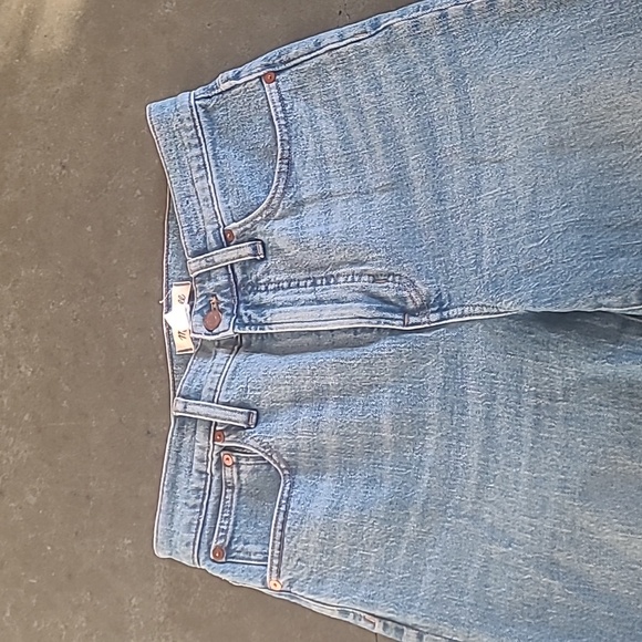 MADEWELL 'THE PERFECT VINTAGE' TALL FRAYED HEM JEANS - Picture 6 of 14